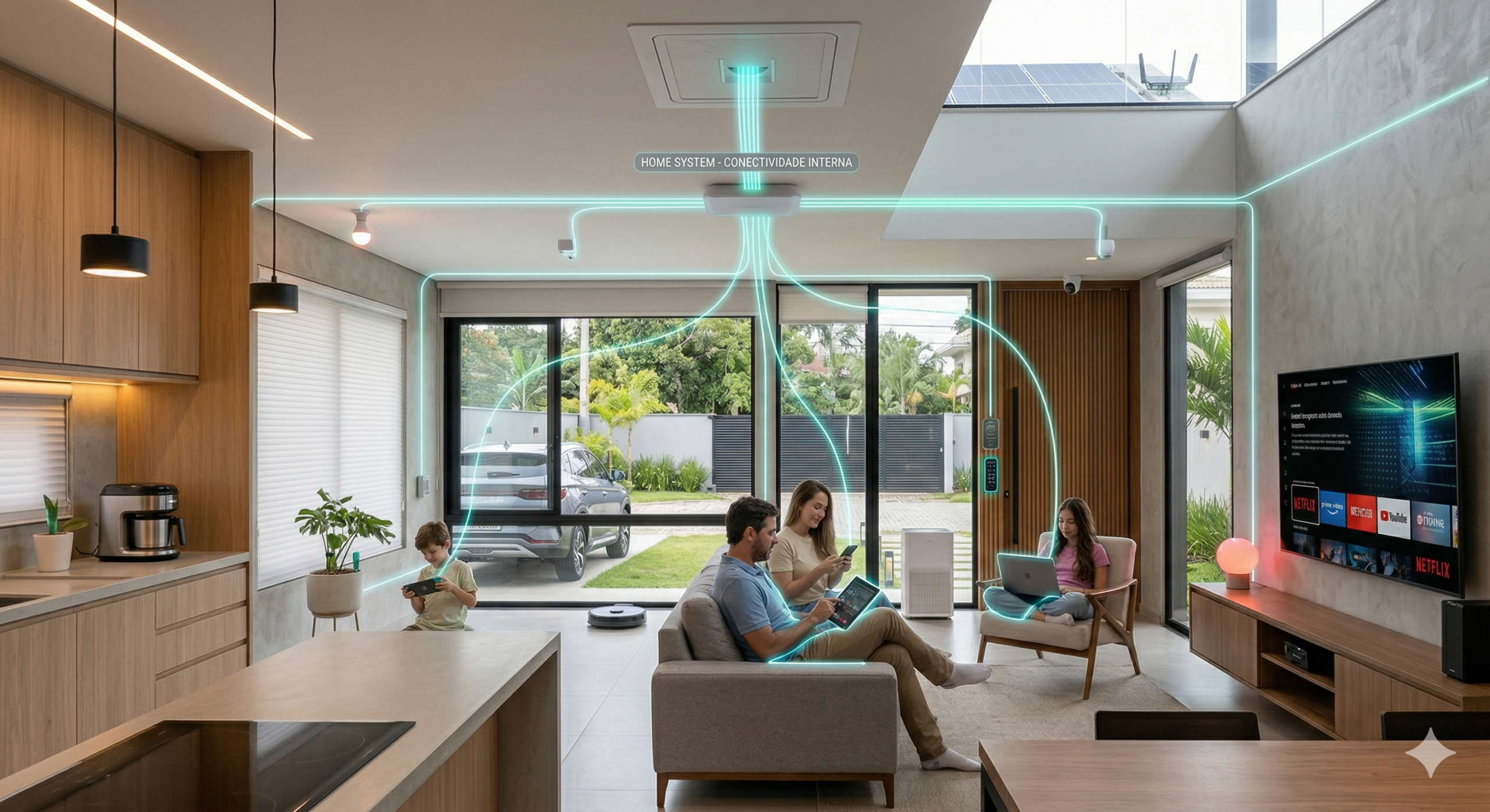 Como montar uma casa 100% conectada sem sobrecarregar o Wi-Fi