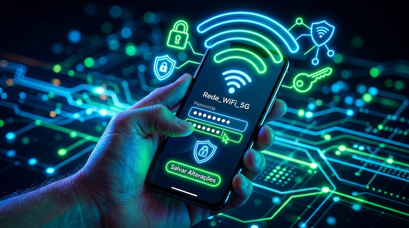 Como mudar a senha do Wi-Fi pelo celular de forma rápida e segura
